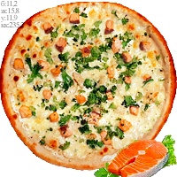 С красной рыбой